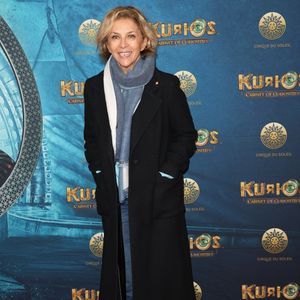 Corinne Touzet - Première du spectacle du Cirque du Soleil "Kurios, Cabinet des curiosités" à Chatou le 21 novembre 2023. © Coadic Guirec/Bestimage