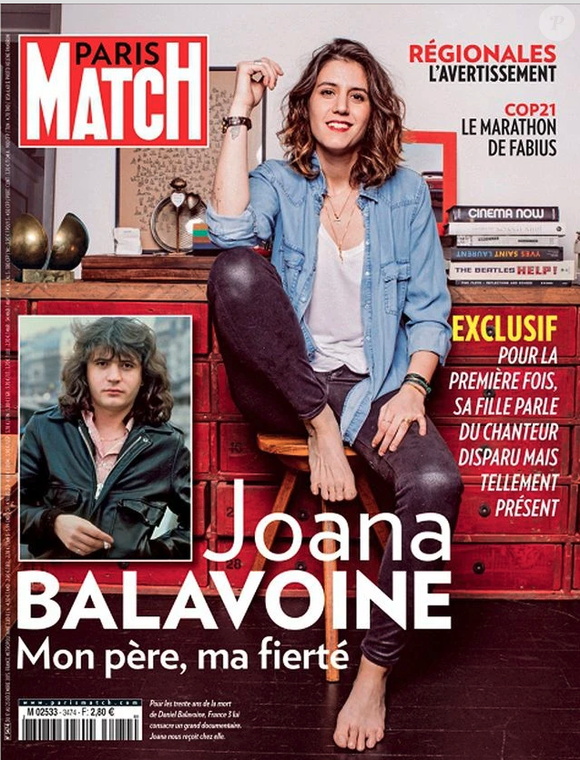Couverture de Paris Match en décembre 2015.