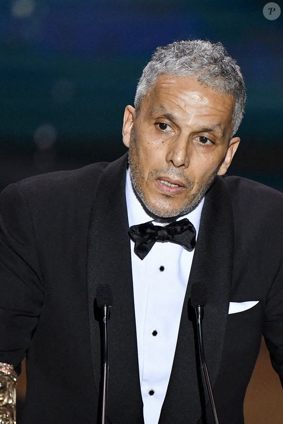 César du meilleur acteur pour Sami Bouajila Dans "Un Fils" sur scène lors de la 46ème cérémonie des César à l'Olympia à Paris le 12 mars 2021. © Dominique Charriau/ Pool / Bestimage