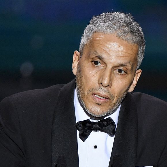 César du meilleur acteur pour Sami Bouajila Dans "Un Fils" sur scène lors de la 46ème cérémonie des César à l'Olympia à Paris le 12 mars 2021. © Dominique Charriau/ Pool / Bestimage