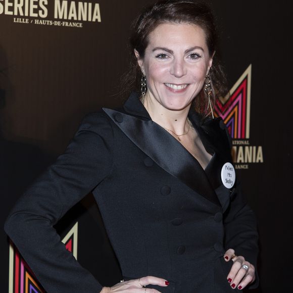 Anne-Élisabeth Blateau - Photocall du dîner de Gala du Festival Séries Mania au Musée des Arts Forains à Paris le 2 décembre 2019. © Pierre Perusseau - Rachid Bellak / Bestimage
