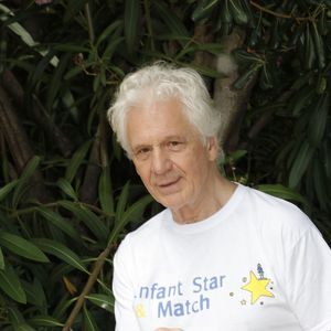 Gérard Lenorman - People à la journée de l'association "Enfant Star & Match" au Tennis de la Roseraie à Antibes le 8 juillet 2016. ©JLPPA / Bestimage