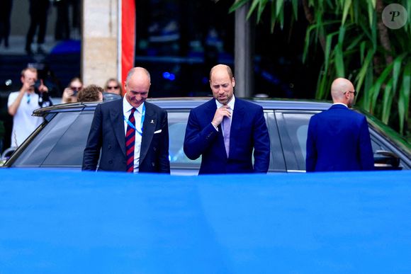 Le papa de George, Louis et Charlotte est apparu sans sa femme Kate Middleton, sûrement restée en Angleterre avec leurs enfants.

Le prince William au Forum de l'économie bleue et des finances (BEFF) au Grimaldi Forum @PA Photos/ABACA