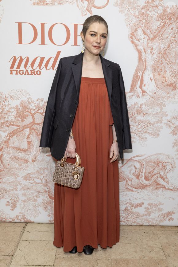 Emilie Dequenne - Photocall du dîner Dior Madame Figaro à la "Terrasse by Albane" sur le rooftop de l'hôtel JW Marriott lors du 77ème Festival International du Film de Cannes le 15 mai 2024. © Olivier Borde/Bestimage