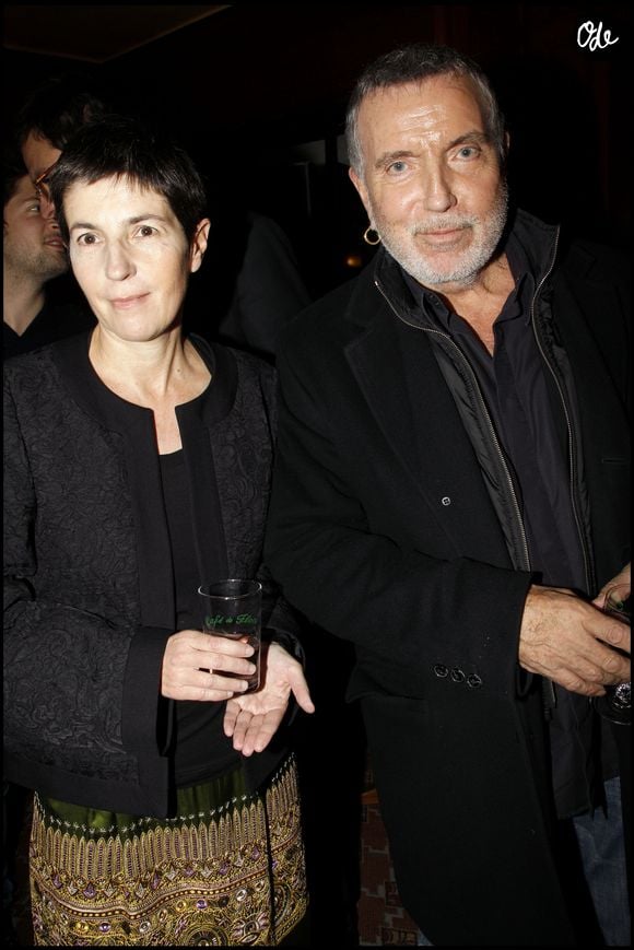 Bernard Lavilliers et Christine Angot en 2010 à Paris.©Bestimage