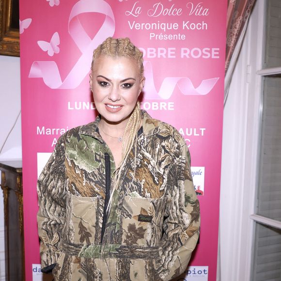Katrina Patchett lors de la soirée "Octobre Rose" à l'Hôtel Kergorlay Langsdorff au profit de l'association "Tout le monde contre le cancer" à Paris le 14 octobre 2024.

© Cédric Perrin / Bestimage