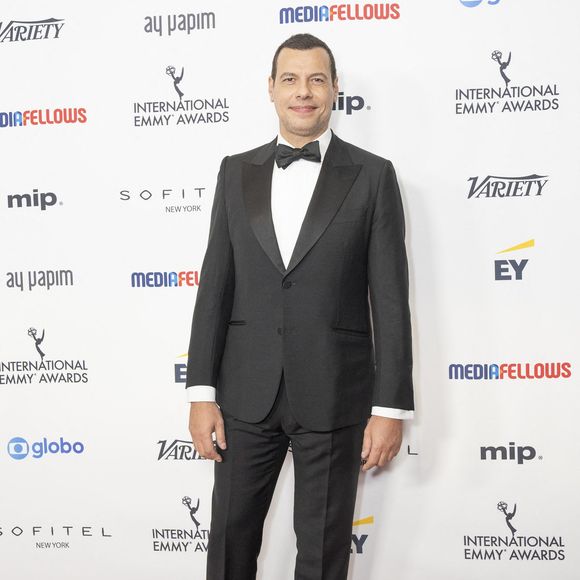 Laurent Lafitte à New York en 2024 © Lev Radin/ZUMA Press Wire