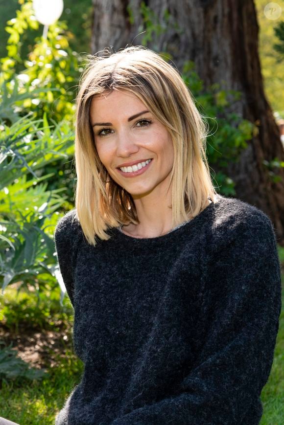 Alexandra Rosenfeld (Miss France 2006) lors de la 3ème édition de la chasse aux oeufs de Pâques organisé par le comité du Faubourg Saint-Honoré en partenariat avec la Maison Dalloyau au jardin des Champs-Elysées, à Paris, France, le 17 avril 2019. © Pierre Perusseau/Bestimage