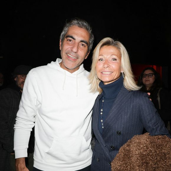 Exclusif - Ary Abittan et Natty Belmondo - Célébrités assistent au spectacle "Authentique" de Ary Abittan à la Cigale à Paris les 18, 19, 22 et 23 février 2025. © Coadic Guirec/Bestimage