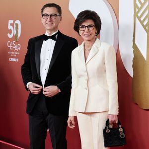 Maxime Saada et Rachida Dati au photocall de la 50ème édition de la cérémonie des César à l'Olympia à Paris, le 28 février 2025.

Photo : Dominique Jacovides - Olivier Borde / Bestimage