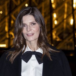 Chiara Mastroianni - Photo Call du « Le Grand Diner du Louvre « lors de la Fashion Week  à Paris le 5 mars 2025. © Olivier Borde /Bestimage