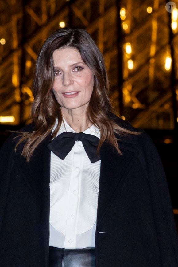 Chiara Mastroianni - Photo Call du « Le Grand Diner du Louvre « lors de la Fashion Week  à Paris le 5 mars 2025. © Olivier Borde /Bestimage