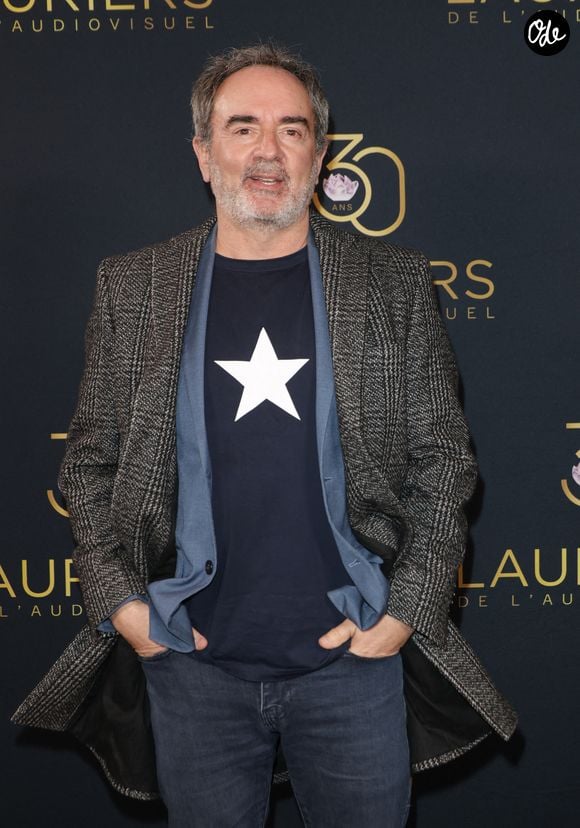 Bruno Solo - Photocall de la 30ème cérémonie des Lauriers de l'audiovisuel au théâtre Marigny à Paris le 24 février 2025. © Coadic Guirec/Bestimage
