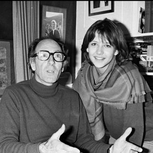 Claude Pinoteau (Réalisateur de "La Boum") et Sophie Marceau - Rendez-vous en 1982.
© AGENCE / BESTIMAGE