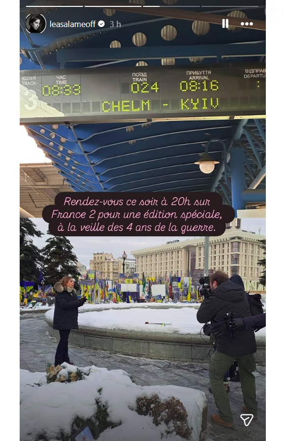 Story Instagram Léa Salamé