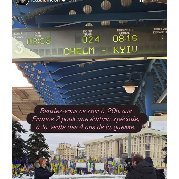 Story Instagram Léa Salamé