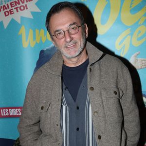 Exclusif - Frédéric Lopez - Célébrités à la 600ème de la Pièce « Une idée géniale » au Théâtre des Variétés à Paris, France. Le 2 Octobre 2024. 
© Bertrand Rindoff / Bestimage