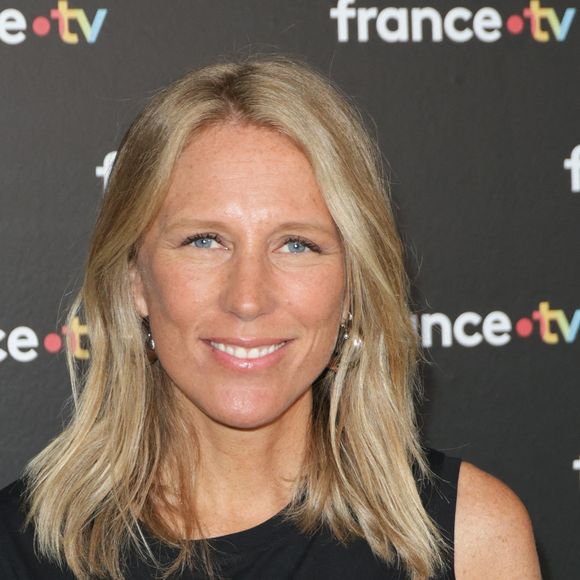 Agathe Lecaron au photocall de la conférence de presse de rentrée de France Télévisions à Paris, France, le 4 septembre 2024. © Coadic Guirec/Bestimage
