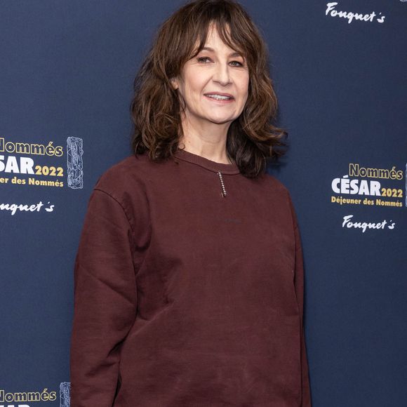 Valérie Lemercier au photocall du déjeuner des nommés aux César 2022 au Fouquet's à Paris, France, le 6 février 2022. © Olivier Borde/Bestimage
