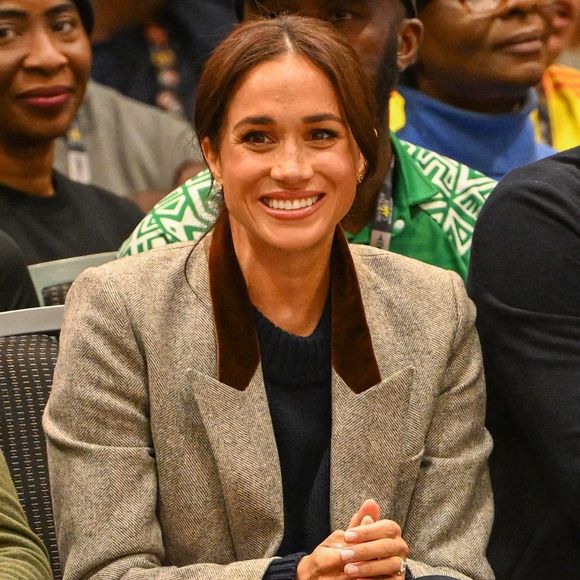 Meghan Markle aux Invictus Games lors d'un match de basket, le 9 février 2025