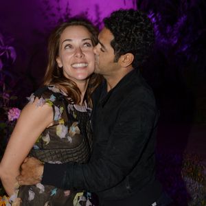 Mélissa Theuriau et Jamel Debbouze - Aftershow festival du rire au golf palmeraie à Marrakech au Maroc le 9 juin 2013. ©Bestimage