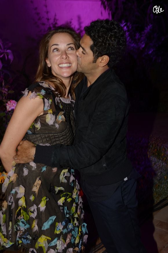 Mélissa Theuriau et Jamel Debbouze - Aftershow festival du rire au golf palmeraie à Marrakech au Maroc le 9 juin 2013. ©Bestimage