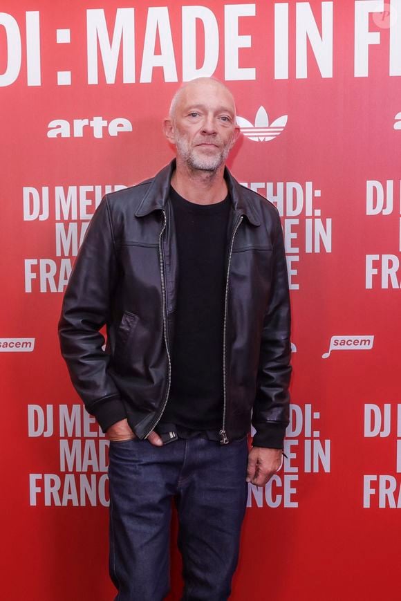 Exclusif - Vincent Cassel - Avant-première de la série documentaire événement "Dj Mehdi : Made in France" au Grand Rex pour découvrir l’épopée musicale hors-norme d’un compositeur, producteur et DJ visionnaire à Paris le 11 septembre 2024. .© Jack Tribeca / Bestimage