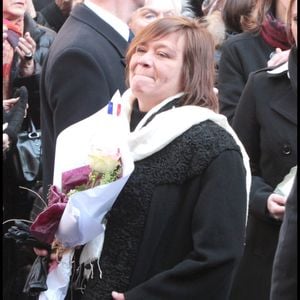 "Je ne suis plus sa fille, je suis sa maman", expliquait-elle.
Giulia Salvatori - Les obsèques de Annie Girardot le 4 mars 2011 en l’Église Saint‑Roch à Paris.
Photo : DOMINIQUE JACOVIDES / BESTIMAGE