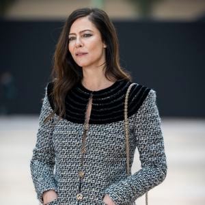 Anna Mouglalis au photocall du défilé Chanel Mode Féminine Prêt-À-Porter Automne/Hiver 2025-2026 lors de la Fashion Week de Paris (PFW) au Grand Palais, à Paris, France, le 11 mars 2025. © Olivier Borde/Bestimage