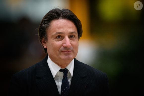 Le CEO d'Hermès Axel Dumas au Saut Hermes au Grand Palais Éphémère le 20 mars 2022 à Paris, France. Photo Laurent Zabulon/ABACAPRESS.COM