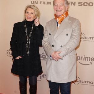 Sophie Davant et William Leymergie assistent à l'avant-première de " Ma Mere, Dieu et Sylvie Vartan " au Pathe Palace à Paris le 17 mars 2025, France. Photo par Jerome Domine/Abaca