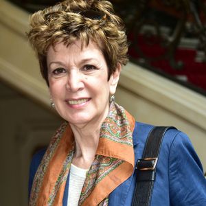 Catherine Laborde - Conférence de presse de l'opération "La flamme Marie Claire" à l'hôtel Le Marois à Paris le 15 juin 2015. Giancarlo Gorassini/Bestimage