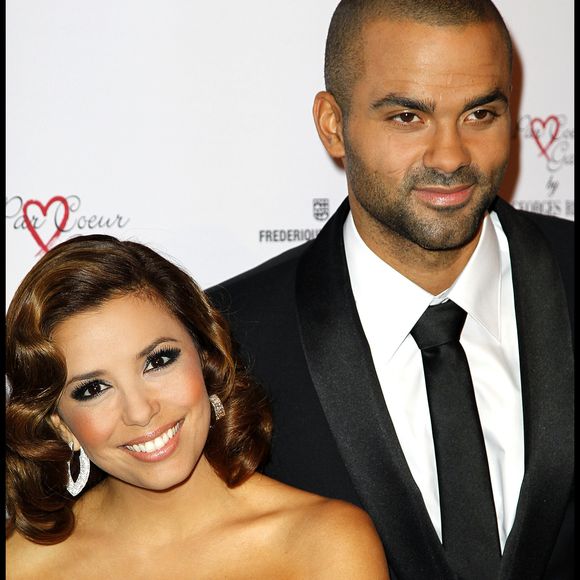 Tony Parker et Eva Longoria - Soirée 'Par coeur Gala' au Pavillon Cambon Capucines. 20/09/2010 © Guillaume Gaffiot/Bestimage