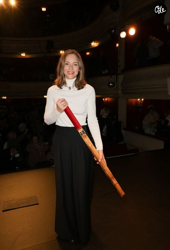Delphine Depardieu (Prix du Brigadier de l’Année 2024 pour son interprétation dans "Les liaisons Dangereuses" à la Comédie des Champs-Elysées) là Paris, le 12 décembre 2024. 

© Coadic Guirec/Bestimage