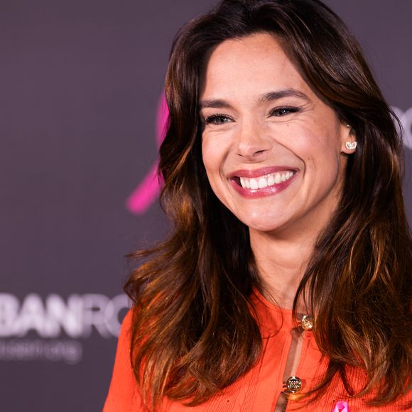 Exclusif - Marine Lorphelin (Miss France 2013) - Soirée de lancement "Octobre Rose" organisée par l'association Ruban Rose présentée par I. Ithurburu à Paris le mardi 30 septembre 2025. 
© Léa Maï - Léo Trotin - association Ruban Rose / Bestimage