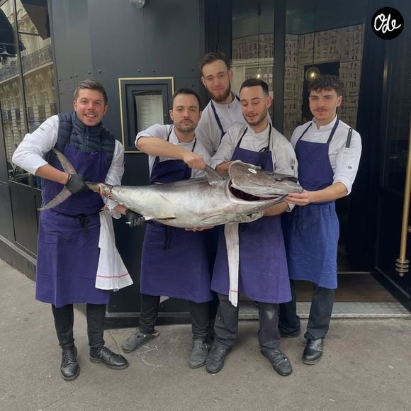Le projet comprendra aussi un bistrot, un hôtel et des bains nordiques suspendus.

Matthias Marc, ancien candidat de "Top Chef".
