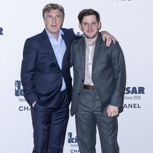 François Cluzet, Jean Chevalier - Photocall du dîner des Révélations César 2026 à l'Elysée Montmartre à Paris, France, le 19 janvier 2026.
 
© Olivier Borde / Bestimage