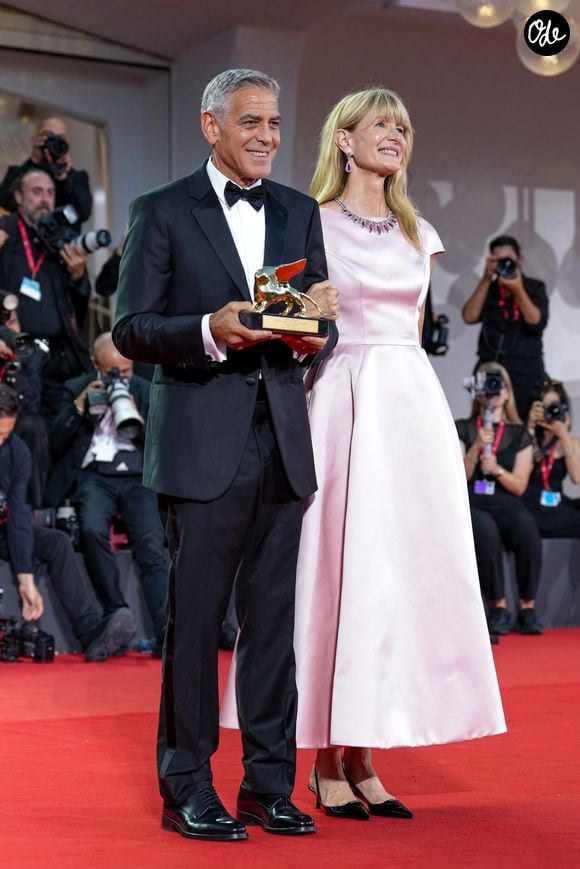 George Clooney et Laura Dern à la Mostra de Venise le 2 septembre 2026 © Lucia Sabatelli / Bestimage