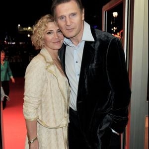 Liam Neeson et Natasha Richardson - Première du film "The Other man" au 52e festival du film de Londres  GOFF INF / BESTIMAGE