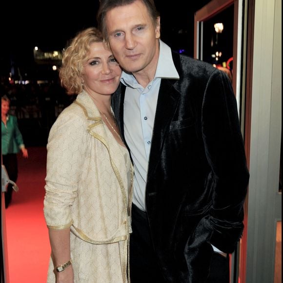 Liam Neeson et Natasha Richardson - Première du film "The Other man" au 52e festival du film de Londres  GOFF INF / BESTIMAGE