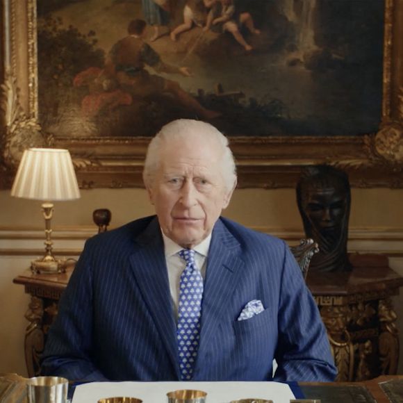Le roi Charles III d'Angleterre annonce le lancement d'un podcast sur Apple Music  - Pictures must credit: The Royal Family/Apple Music - 2025  (JLPPA / Bestimage).