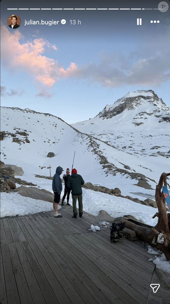Le journaliste s’attaque au sommet du Grand Paradis, à plus de 4 000 mètres d’altitude.

Julian Bugier a partagé des images de son séjour au ski. Capture d'écran Instagram