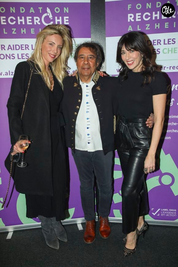 Laurent Voulzy, sa compagne Isaure Le Faou et Nolwenn Leroy dans les coulisses du Gala de la Fondation Recherche Alzheimer, à l’Olympia à Paris, le 17 mars 2025.

© Olivier Borde - Bertrand Rindoff/Bestimage