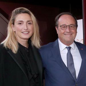 Exclusif - François Hollande et sa femme Julie Gayet - Cocktail pour l'inauguration de la Brasserie Madame Brasserie au 1er étage de La Tour Eiffel à Paris. Le 22 septembre 2022. © Bertrand Rindoff Petroff-Giancarlo Gorassini / Bestimage
