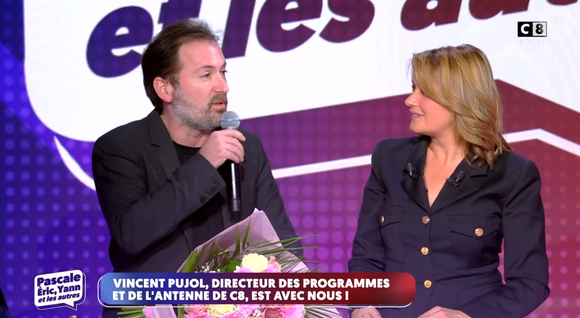 Fin de "Pascale, Eric, Yann et les autres" sur C8, avec Pascale de La Tour du Pin.