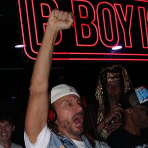 Exclusif - Bob Sinclar - Bob Sinclar aux platines lors de la soirée B-Boy Ish au Pavillon Tilsitt à Paris le 10 juin 2026. © Philippe Baldini/Bestimage