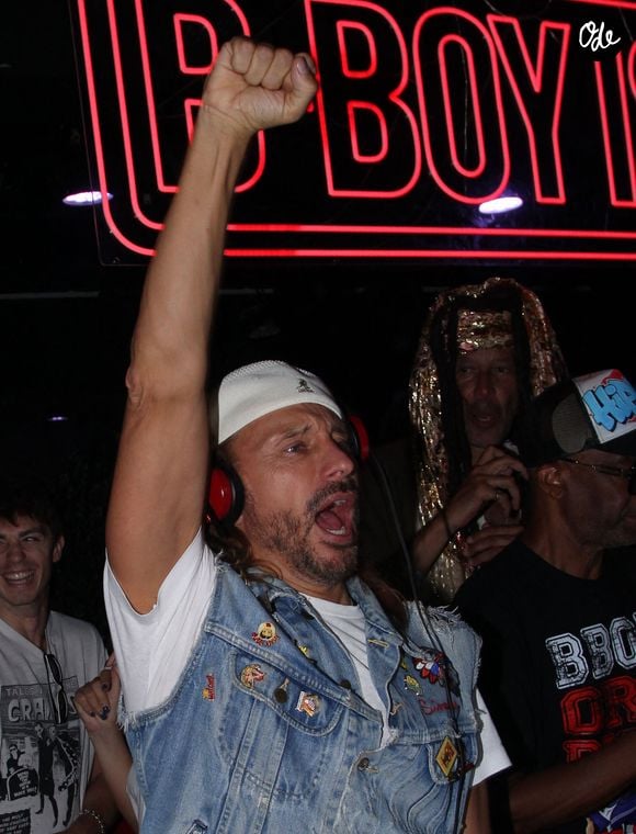 Exclusif - Bob Sinclar - Bob Sinclar aux platines lors de la soirée B-Boy Ish au Pavillon Tilsitt à Paris le 10 juin 2026. © Philippe Baldini/Bestimage