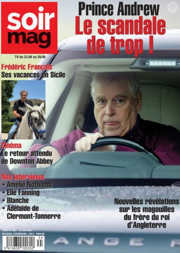 Les confidences de Frédéric François à retrouver dans le dernier numéro de "Soir Mag" ce mercredi 20 août 2025.