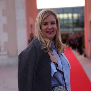 La Cheffe Hélène Darroze aux Chais Monnet en marge de la cérémonie de remise des prix du Guide Rouge Michelin 2022 à Cognac le 22 mars 2022. © Jean-Marc Lhomer / Bestimage