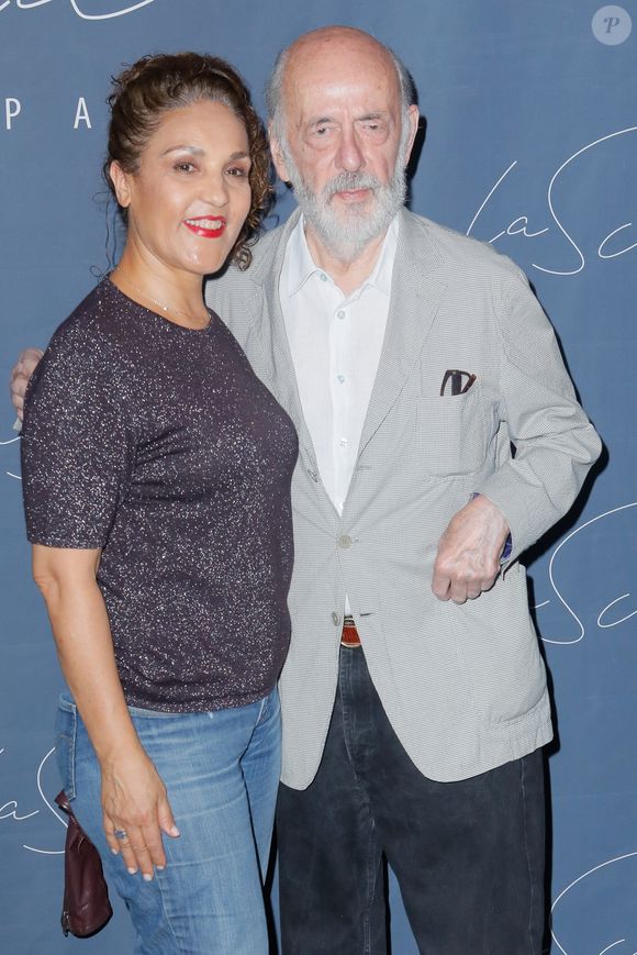 Rétro - Décès de Bertrand Blier - Bertrand Blier et sa femme Farida Rahouadj - Soirée d'inauguration du théâtre "La Scala Paris" à Paris le 11 septembre 2018. © CVS/Bestimage